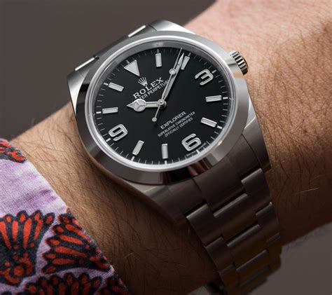 rolex explorer 1 39|rolex explorer 39mm review.